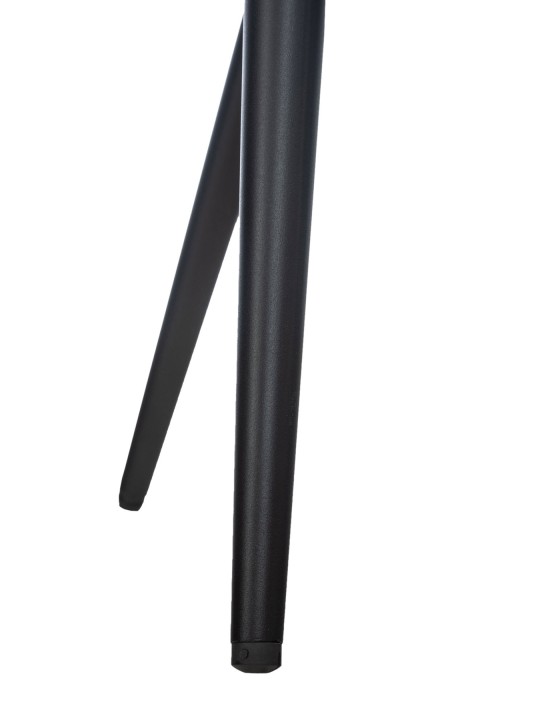 Jedálenská stolička Langford z umelej kože, červená