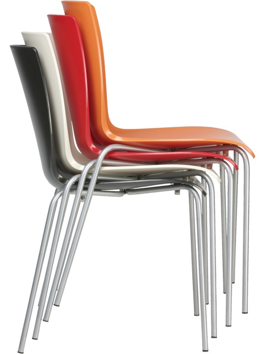 Sada 2 stoličiek MIO, čierna