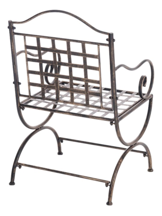 Sada 4 stoličiek Lotta, bronzová