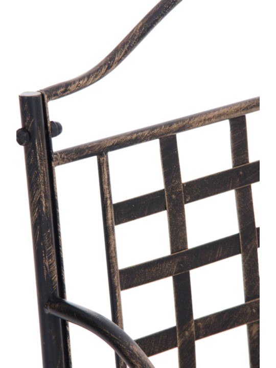 Sada 4 stoličiek Lotta, bronzová