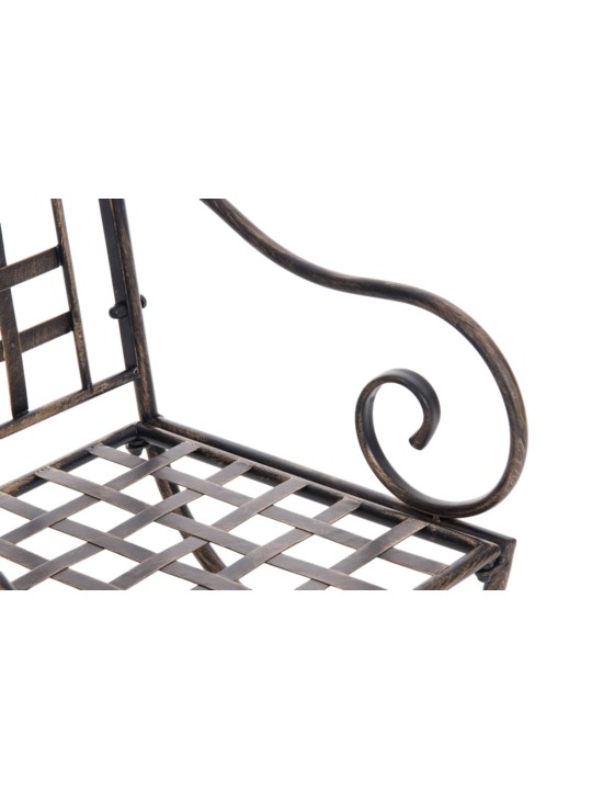 Sada 4 stoličiek Lotta, bronzová