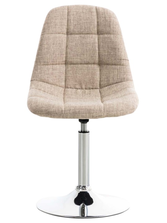 Sada 2 stoličiek látka Emil, krémová