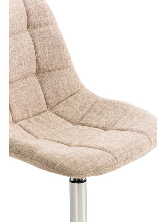 Sada 2 stoličiek látka Emil, krémová