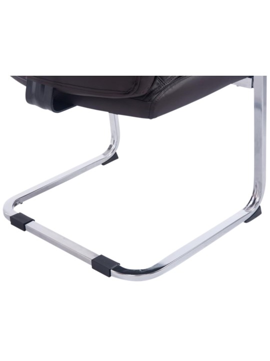 Sada 2 konzolových stoličiek XL Anubis, hnedá