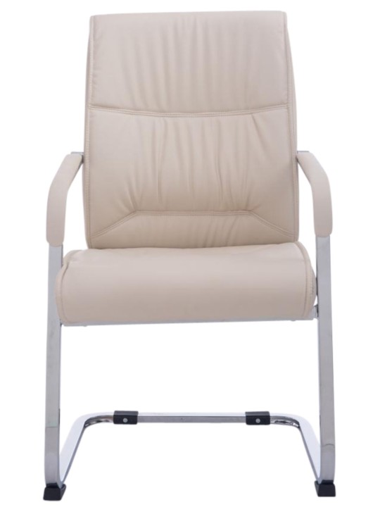 Sada 2 konzolových stoličiek XL Anubis, krémová