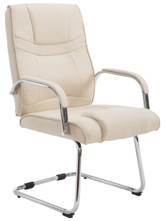 Sada 2 stoličiek látka Attila, krémová