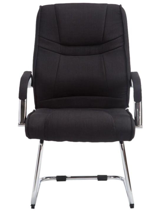 Sada 2 stoličiek látka Attila, čierna