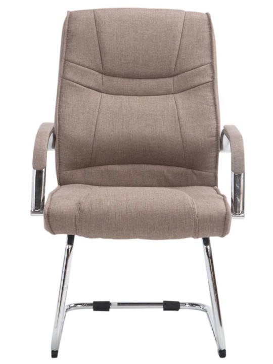 Sada 2 stoličiek látka Attila, šedohnedá