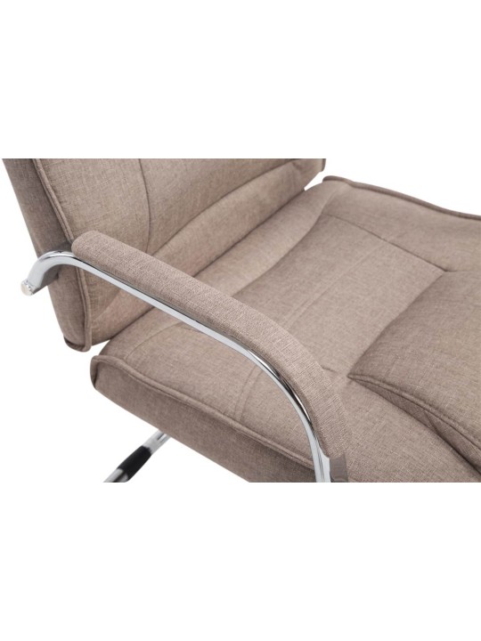 Sada 2 stoličiek látka Attila, šedohnedá