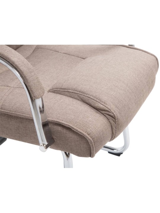 Sada 2 stoličiek látka Attila, šedohnedá