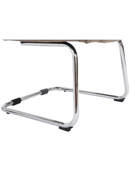 Sada 2 stoličiek látka Attila, šedohnedá