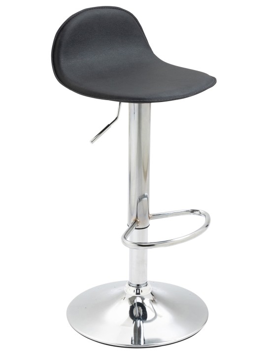 Sada 2 barových stoličiek Lana V2 chróm, čierna