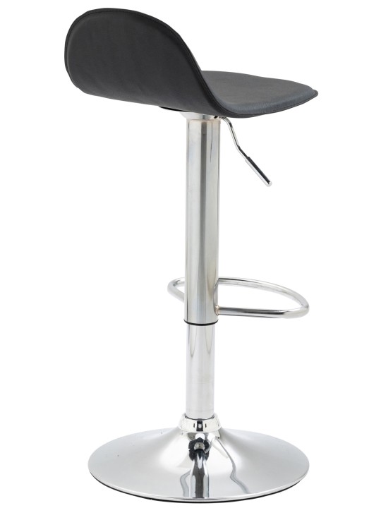 Sada 2 barových stoličiek Lana V2 chróm, čierna