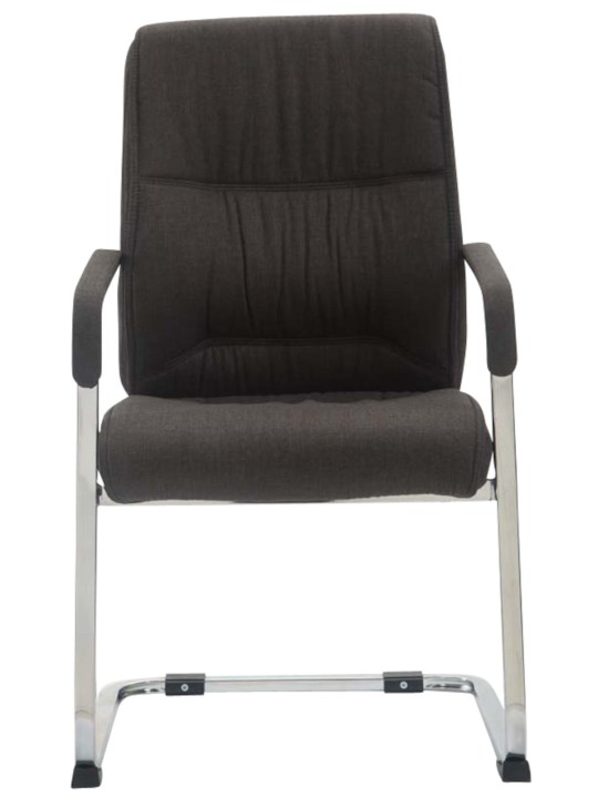 Sada 2 konzolových stoličiek XL Anubis látka, tmavosivá