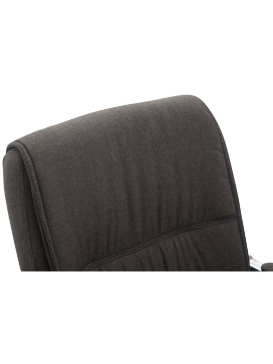 Sada 2 konzolových stoličiek XL Anubis látka, tmavosivá