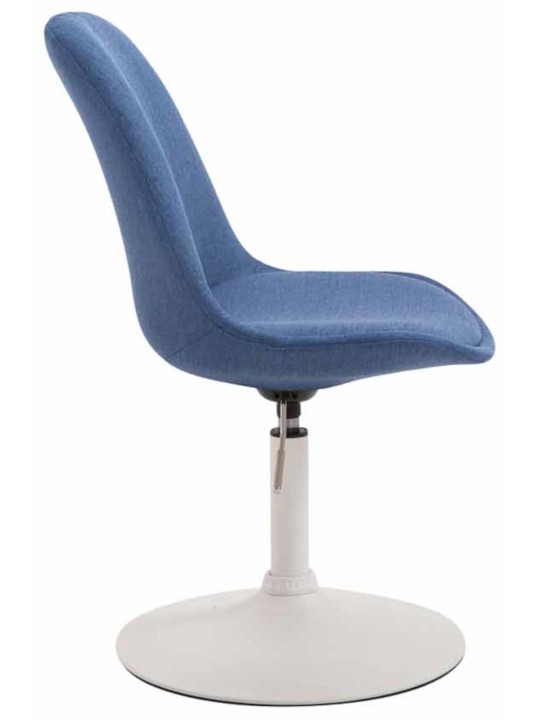 Sada 4 stoličiek Maverick W látka, modrá