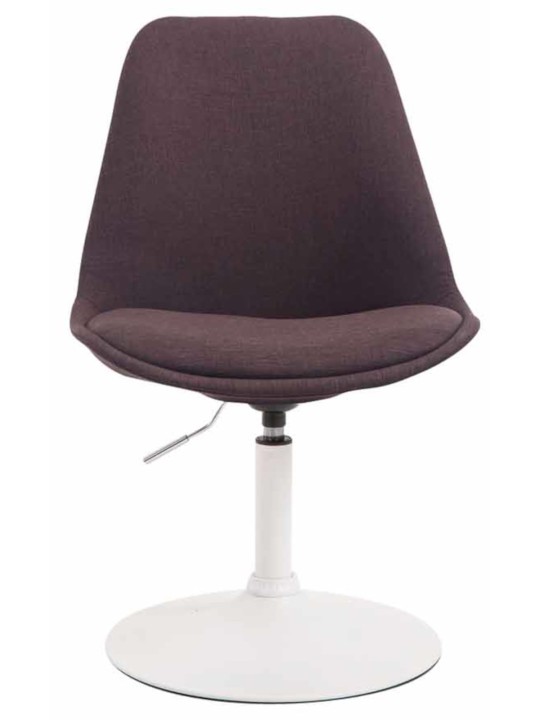 Sada 4 stoličiek Maverick W látka, hnedá