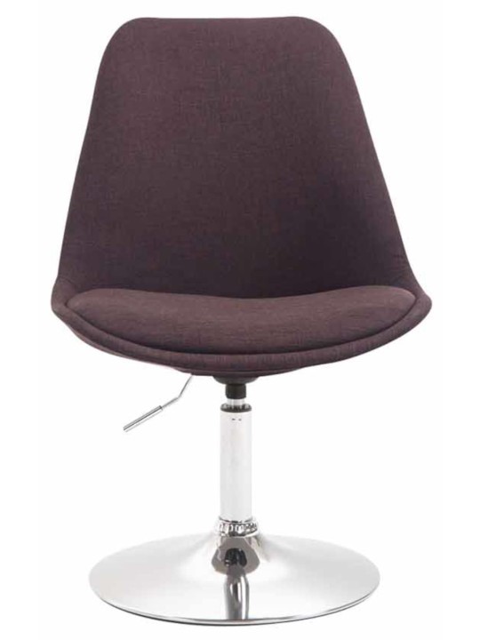 Sada 4 stoličiek Maverick C látka, hnedá