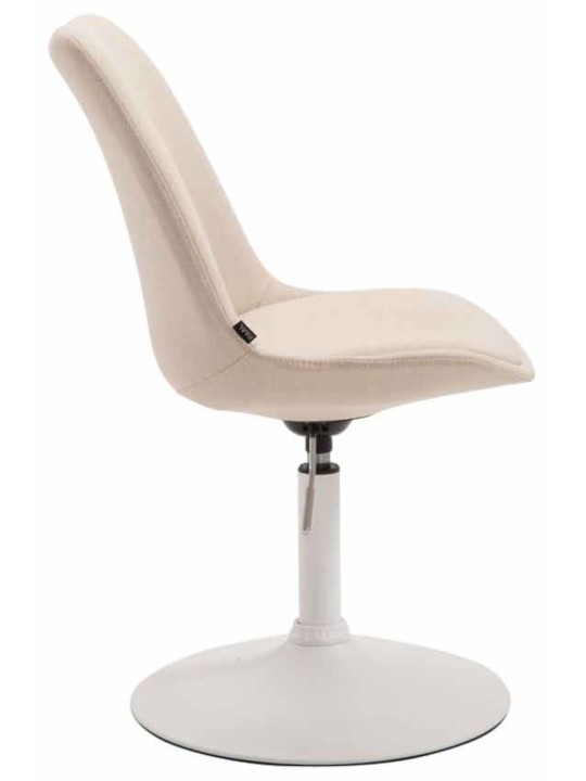 Sada 4 stoličiek Maverick W látka, krémová