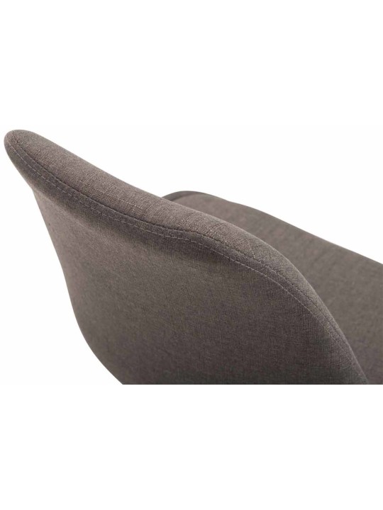 Sada 4 stoličiek Maverick B látka, tmavosivá