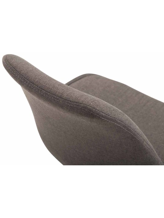 Sada 4 stoličiek Maverick C látka, tmavosivá