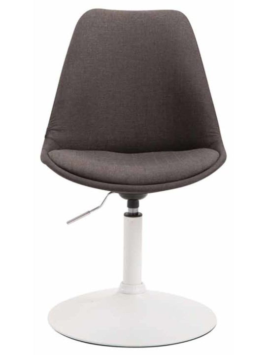 Sada 4 stoličiek Maverick W látka, tmavosivá