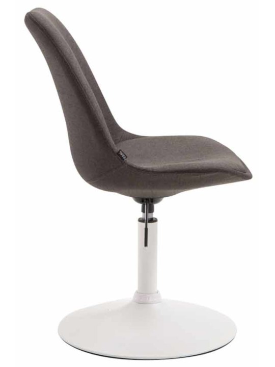 Sada 4 stoličiek Maverick W látka, tmavosivá