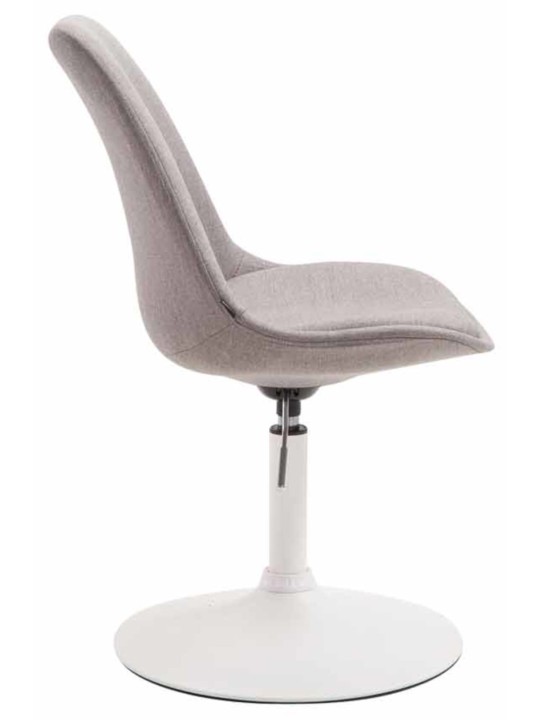 Sada 4 stoličiek Maverick W látka, sivá