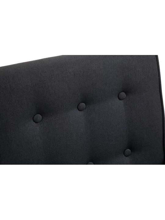 Hojdacie kreslo Dream fabric, čierna