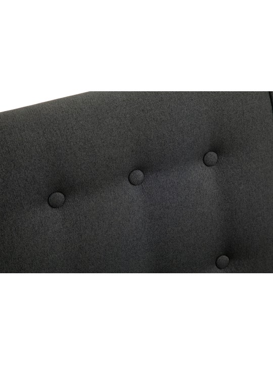 Hojdacie kreslo Dream fabric, tmavosivá