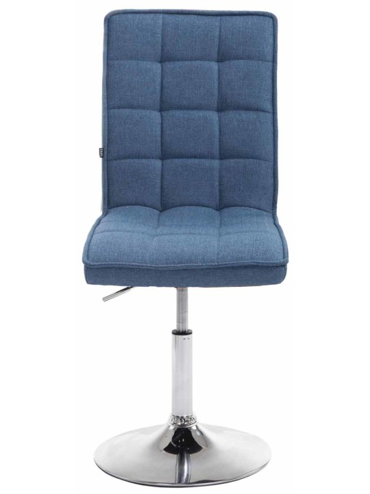 Sada 2 jedálenských stoličiek Peking V2 Fabric, modrá