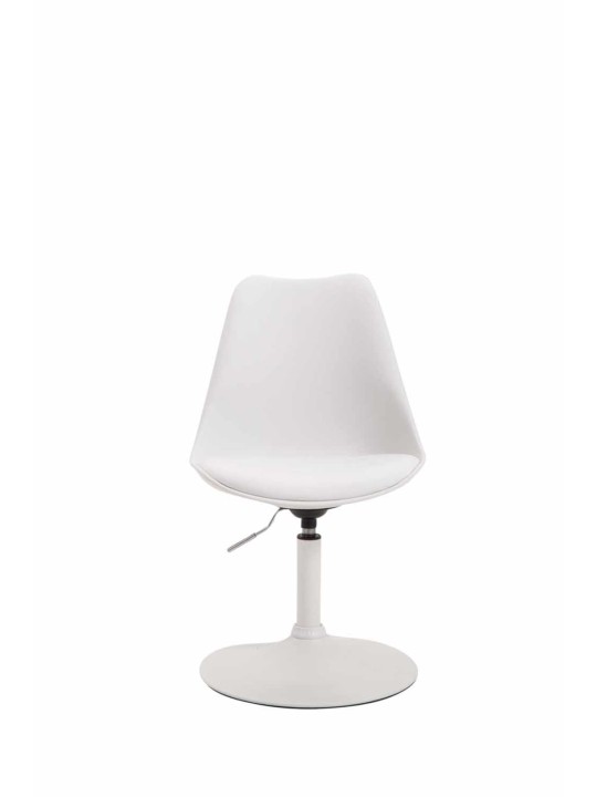 Sada 4 jedálenských stoličiek Maverick W plast, biela