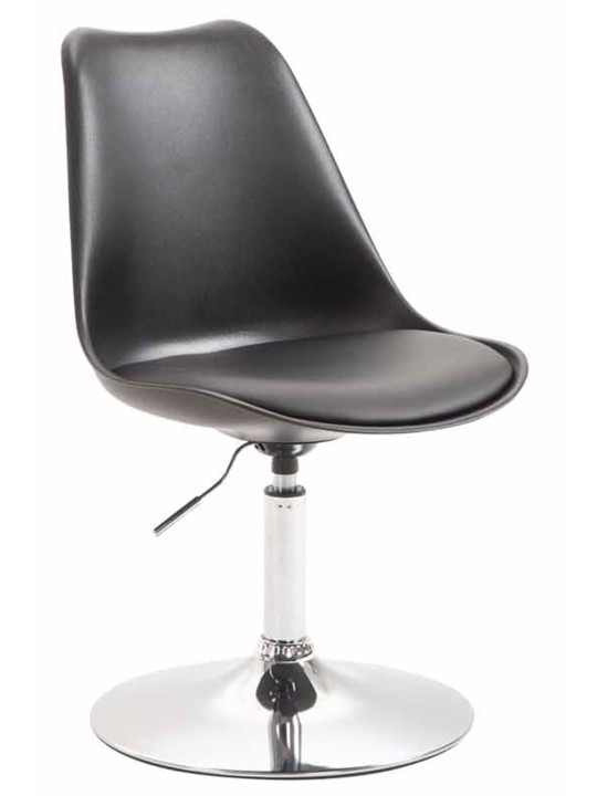 Sada 4 jedálenských stoličiek Maverick C plast, čierna