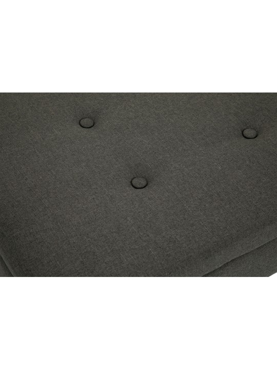 Lavička Namaro látka antik-svetlá, tmavosivá