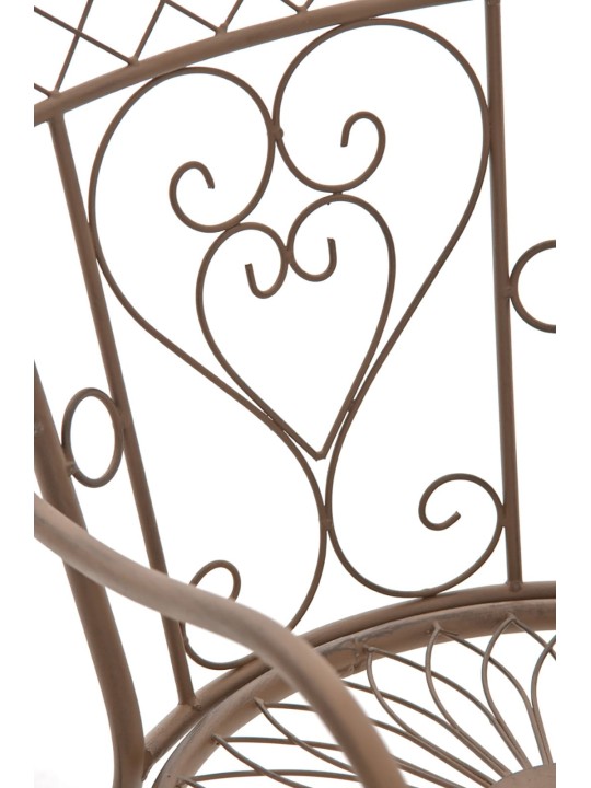 Sada 2 stoličiek Sheela, antická hnedá