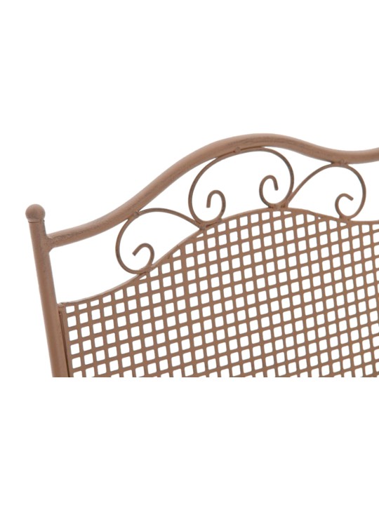 Sada 2 záhradných stoličiek Kiran, antická hnedá