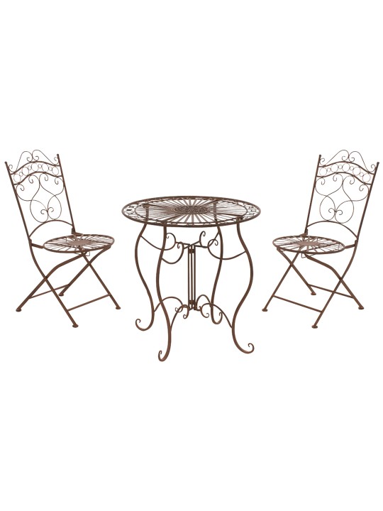 Skupina sedadiel Indra, antická hnedá