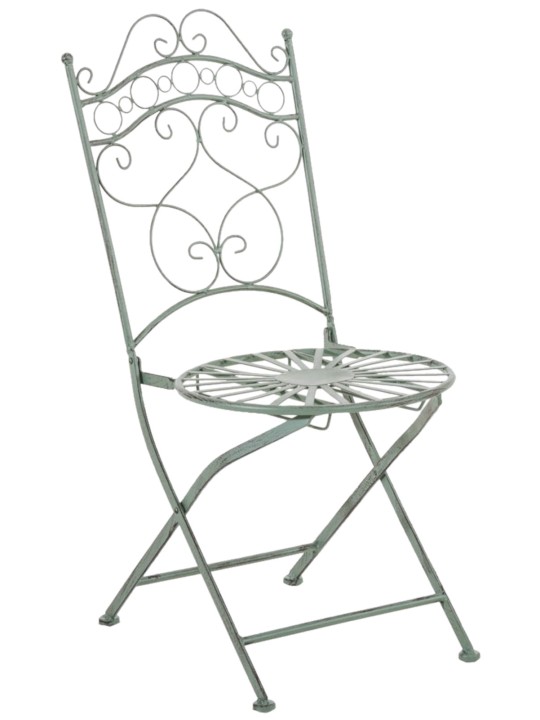 Sada 2 stoličiek Indra, antická zelená