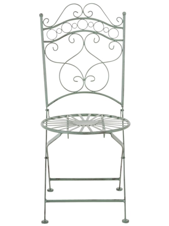 Sada 2 stoličiek Indra, antická zelená