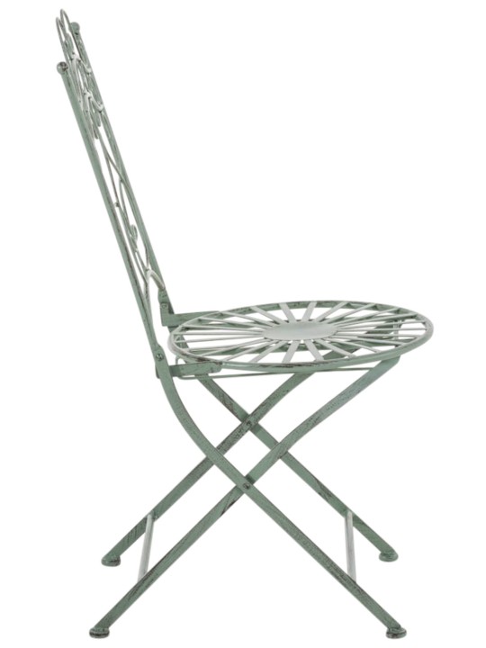 Sada 2 stoličiek Indra, antická zelená