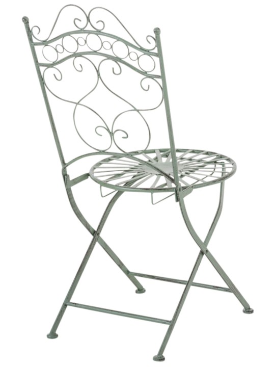 Sada 2 stoličiek Indra, antická zelená