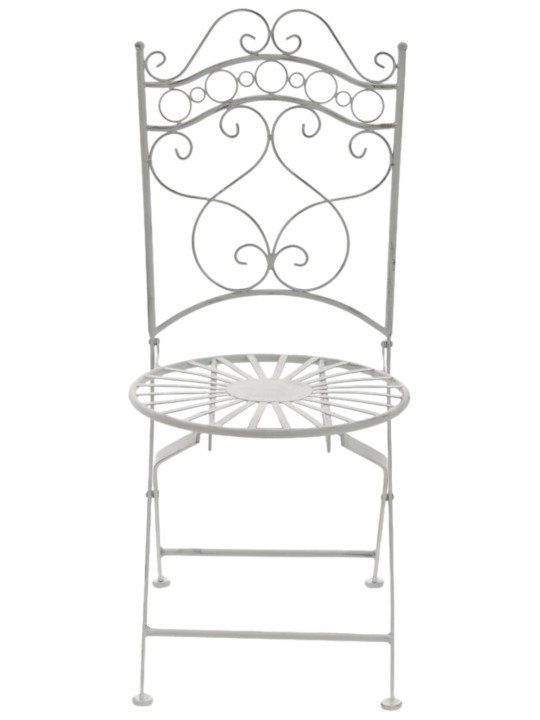 Sada 2 stoličiek Indra, antická biela