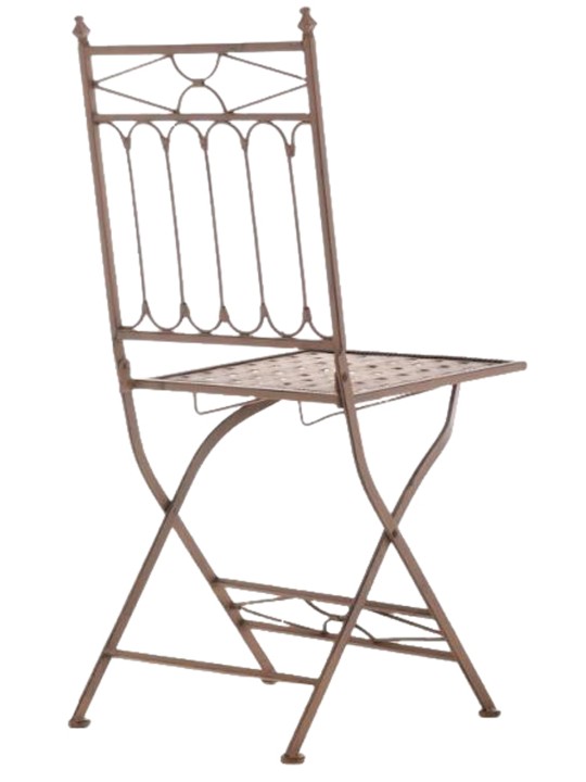 Sada 2 skladacích stoličiek Asina, antická hnedá