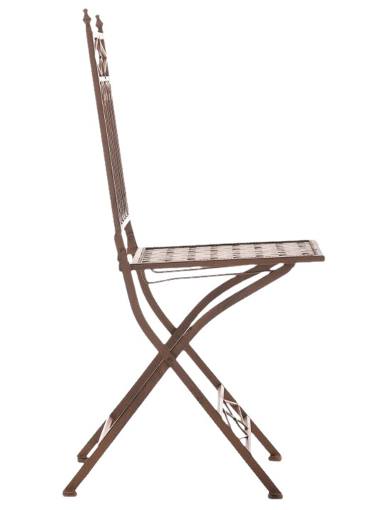 Sada 2 skladacích stoličiek Asina, antická hnedá