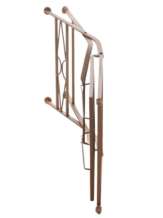 Sada 2 skladacích stoličiek Asina, antická hnedá