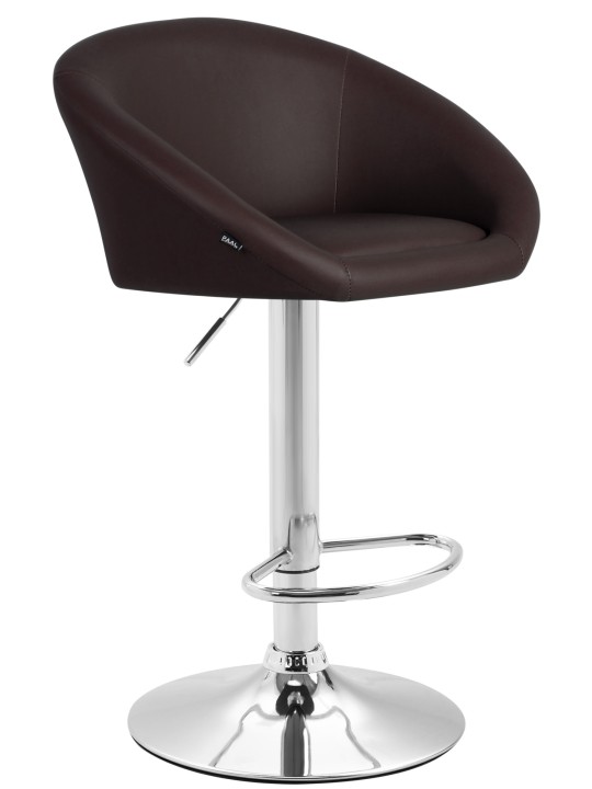 Barová stolička Miami V2 C, hnedá