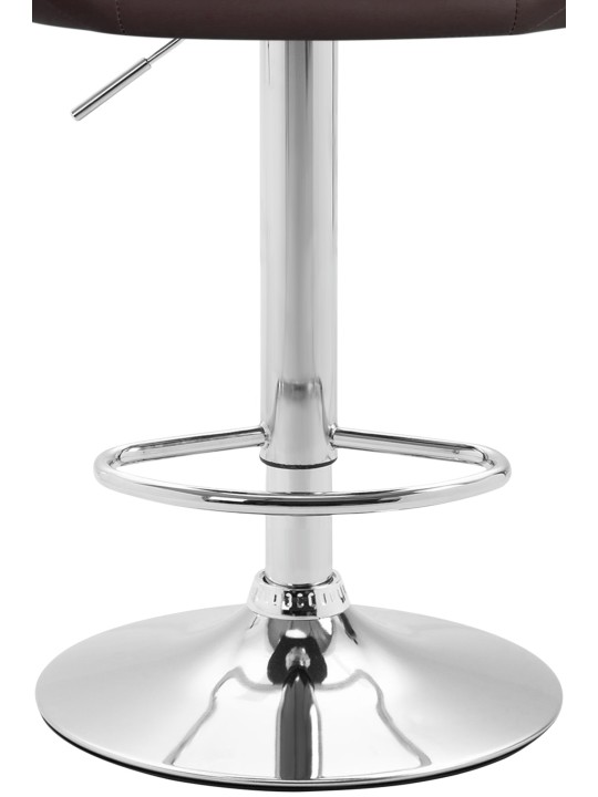 Barová stolička Miami V2 C, hnedá