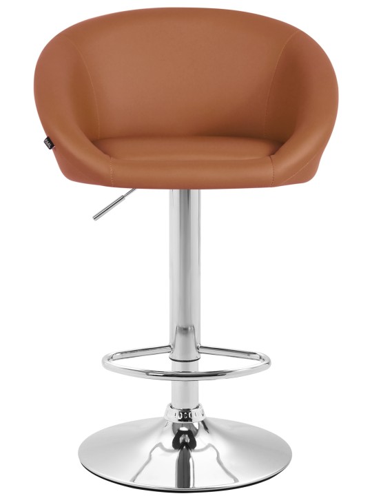 Barová stolička Miami V2 C, svetlohnedá