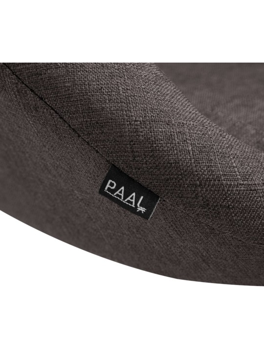 Barová stolička Miami V2 látka C, tmavosivá