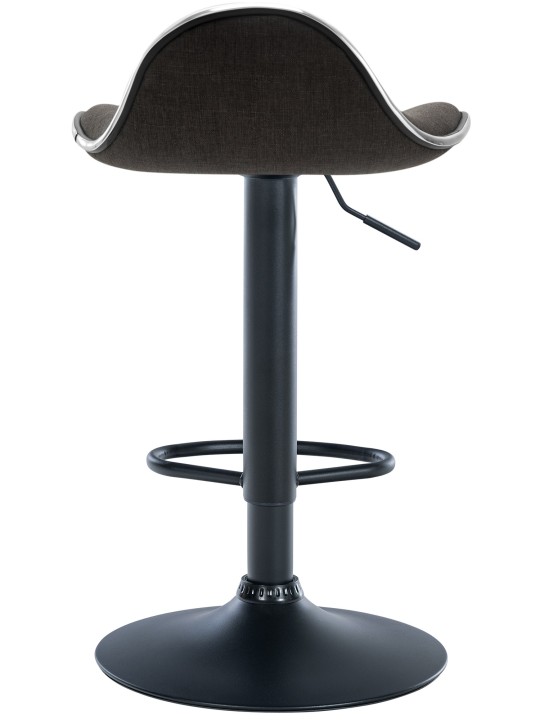 Barová stolička Shanghai látka, tmavosivá